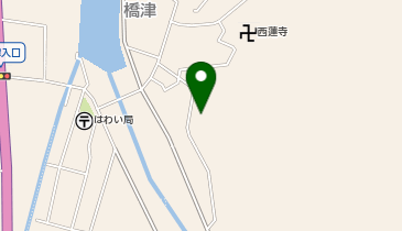 橋津地区公民館の地図画像