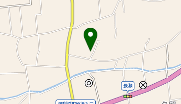 長瀬中央公民館の地図画像