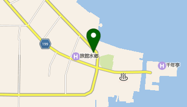 はわい温泉観光案内所の地図画像