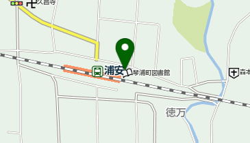 琴浦町生涯学習センターの地図画像