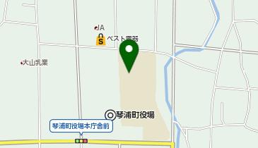 東伯中学校(校舎)の地図画像