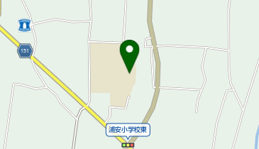 浦安小学校(体育館)の地図画像