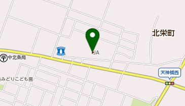 JA鳥取中央北条支所の地図画像