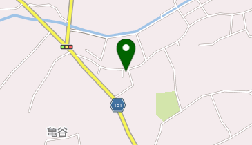 亀谷公民館の地図画像