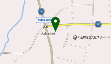 大山農村環境改善センターの地図画像