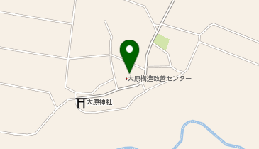 大原構造改善センターの地図画像