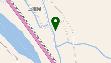 上細見公民館前駐車場の地図画像