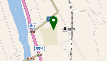 伯耆町立溝口小学校体育館の地図画像