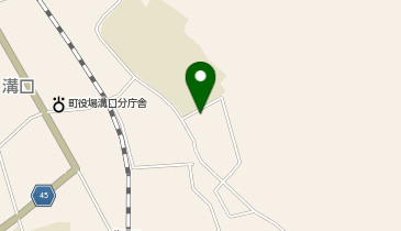 伯耆町立溝口中学校寄宿舎青雲寮前の地図画像