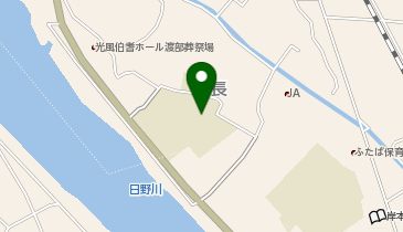 伯耆町立岸本中学校の地図画像