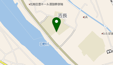 伯耆町岸本武道館の地図画像