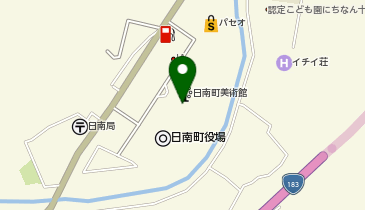 日南町総合文化センターの地図画像