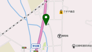 日野町構造改善センターの地図画像