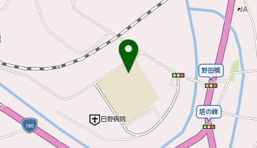 日野学園体育館の地図画像