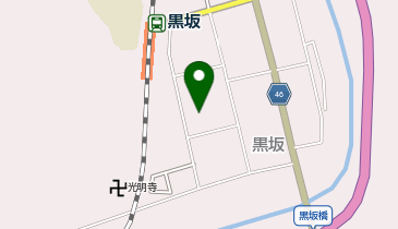 黒坂社会体育館の地図画像