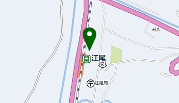 江尾駅前広場の地図画像