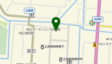 松江商工会議所の地図画像