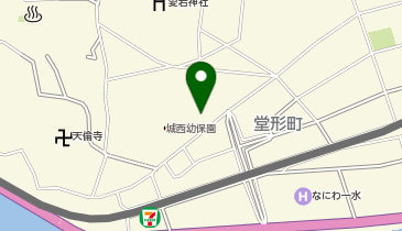 城西公民館の地図画像
