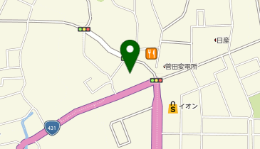 菅田会館の地図画像