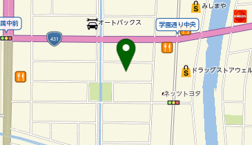 城東保育所の地図画像