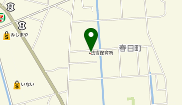 法吉保育所の地図画像