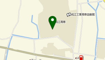 松江工業高等専門学校の地図画像