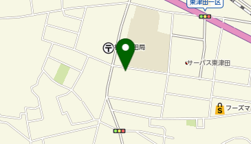 津田幼稚園の地図画像