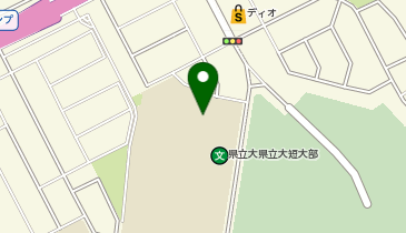 島根県立大学・島根県立大学短期大学部 松江キャンパスの地図画像