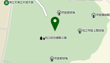 松江総合運動公園の地図画像