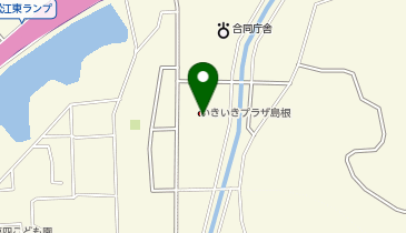 いきいきプラザ島根の地図画像