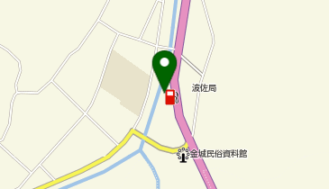 波佐小学校の地図画像