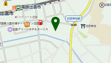 出雲医療看護専門学校の地図画像