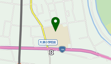 大津小学校の地図画像