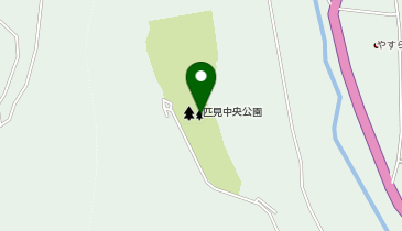 匹見中央公園の地図画像