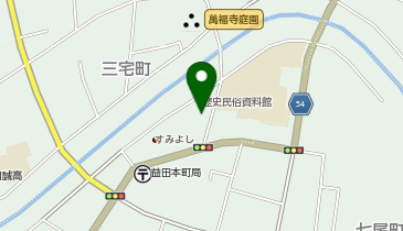 益田公民館の地図画像