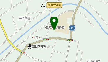 益田小学校(体育館)の地図画像