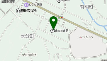 市立図書館の地図画像