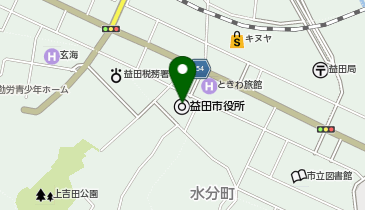 市役所の地図画像
