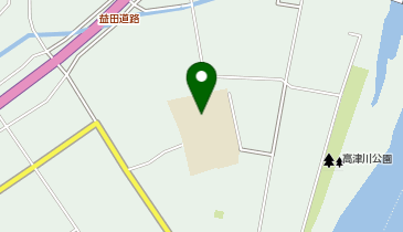高津小学校(体育館)の地図画像