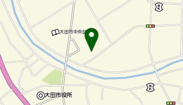 大田市民会館の地図画像