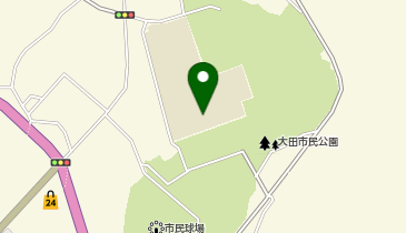 第一中学校の地図画像