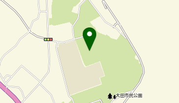 大田総合体育館の地図画像