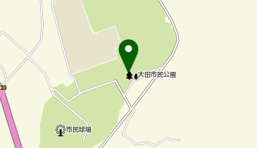 大田市民公園の地図画像