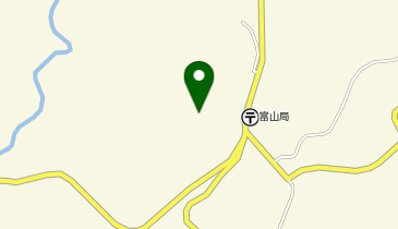 旧富山小学校の地図画像