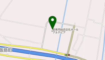 安来市総合文化ホール(アルテピア)の地図画像