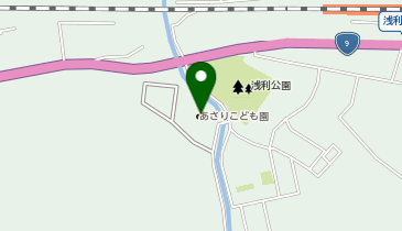 あさりこども園の地図画像