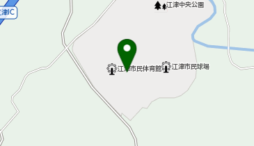 市民体育館の地図画像