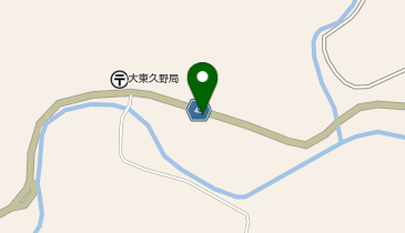 旧久野小学校の地図画像