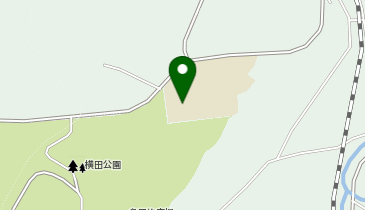 横田中学校屋内運動場の地図画像