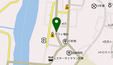 本町会館の地図画像